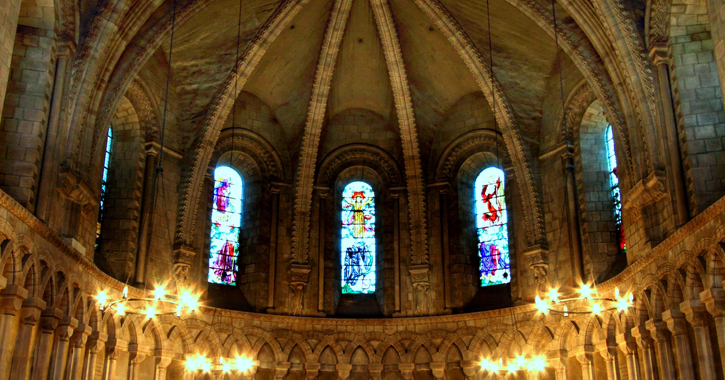 The Chapter House at Durham Cathedral